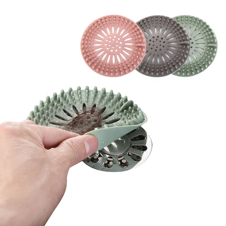 OEM&ODM 5.3*5.3 inch 35g Universal Stopper Plug for Bathtub Bathroom Kitchen Drenaje Durability Sink silicone Drains