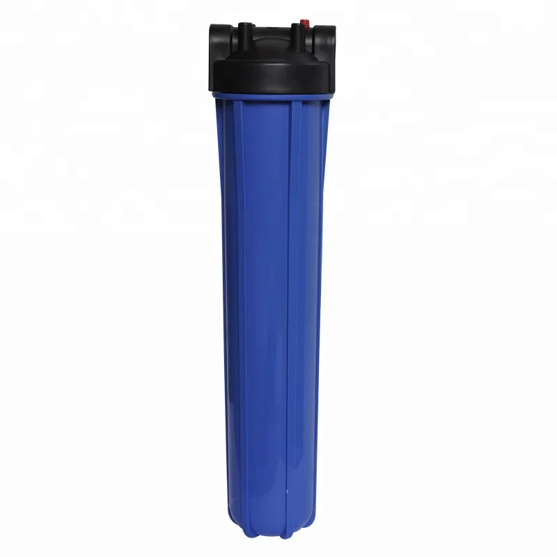20 Inch whole house Big Blue Filter Housing Water Filter Cartridge For RO System Jumbo plastic clear water filter housing