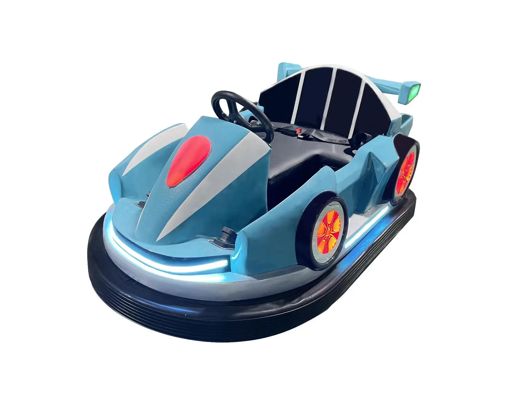Hot sale children ride on car outdoor double bumper car amusement park kiddie rides 350w battery electric bumper car kids