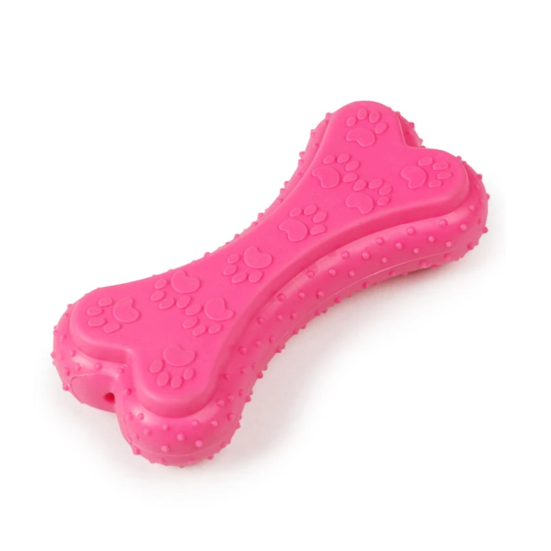Pet voice molars hollow bones rubber toys TPR pet dog toys
