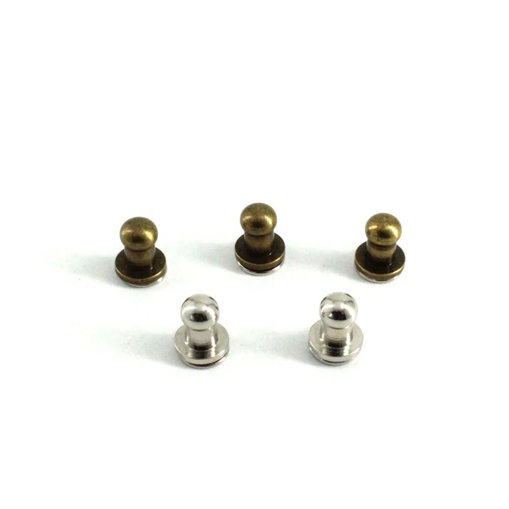 Wholesale Decorative Brass Metal Rivets For Clothing And Purse
