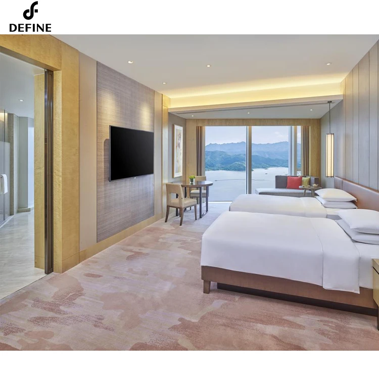 Полностью готовое решение набор мебели для спальни мебель для гостиниц 4-5 звезд современная мебель для гостиничных номеров