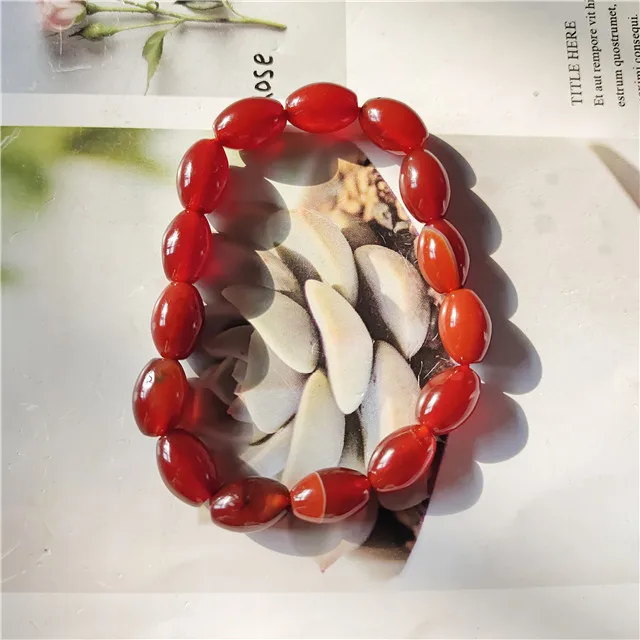 New arrivals crystals healing stones jewelry natural colorful moss agate quartz crystals elastic bracelet for women gift