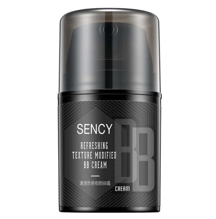 Custom logo men bb cream cosmetic texture modified BB cream private label