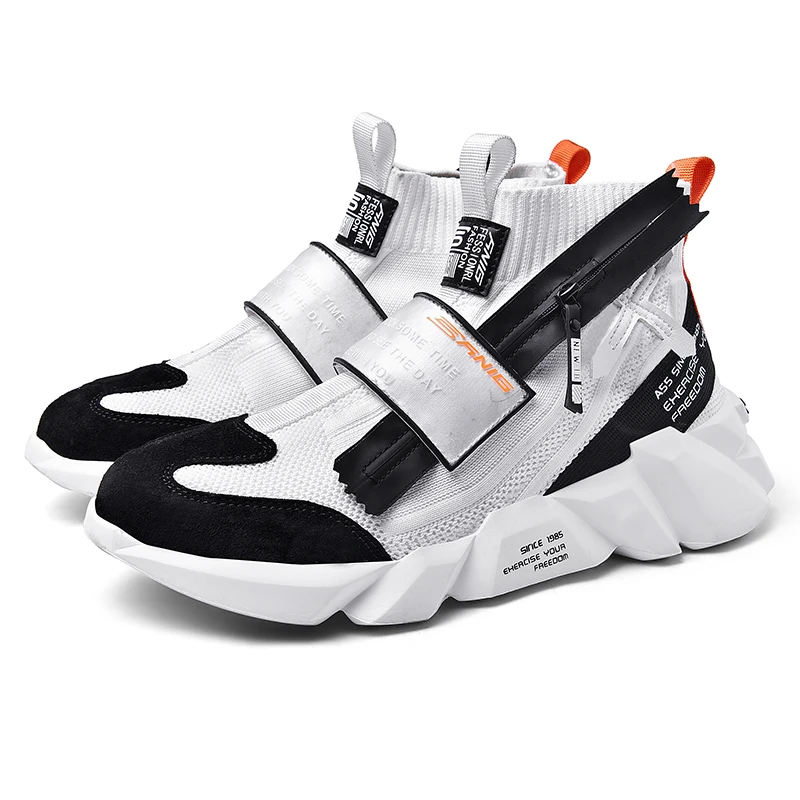 
2021 New Man Breathable Air Cushion Cushioning Sneakers Outdoor Sport Shoes Mens Basketball Sneakers 