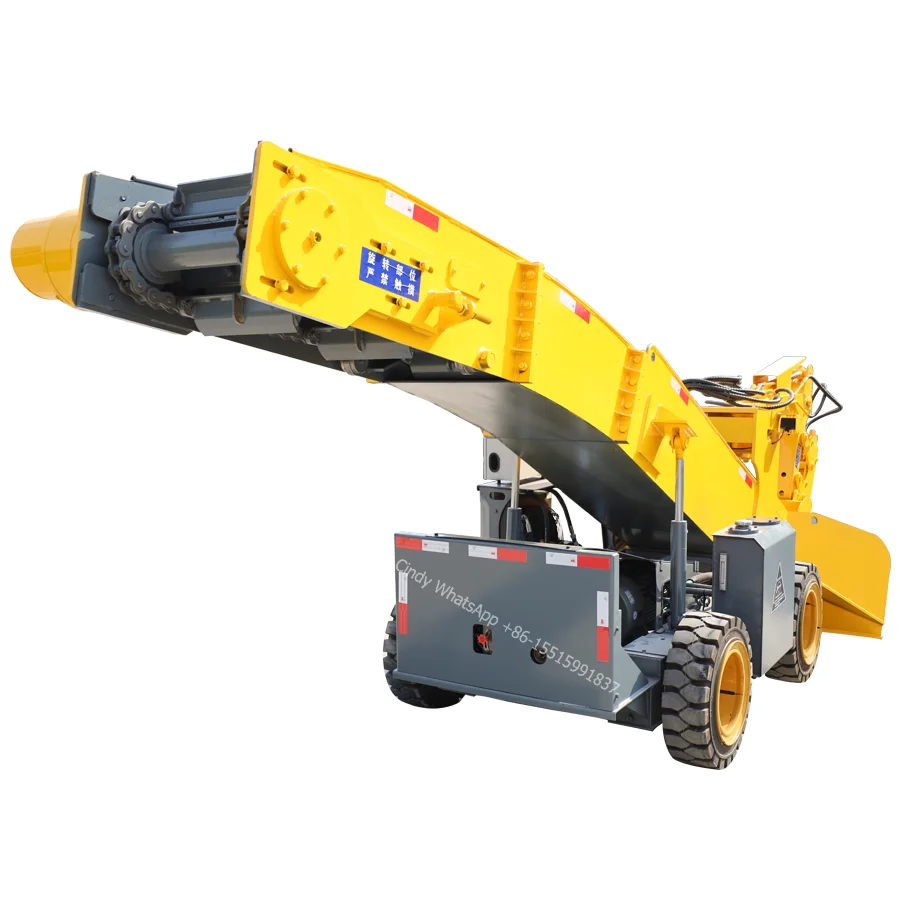 Brand new diesel dumper work with ZWY-80H unloader/mini excavator boat/tunnel mucking loader