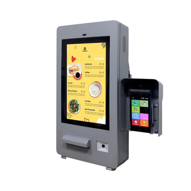 High Brightness Outdoor Ip65 waterproof Outdoor Restaurants ordering lcd touch screen on 15.6-32 inch