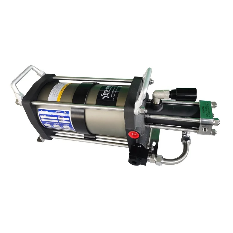HYDRSTAR AGB06-1D 8-100 Mpa Bar Output Double Action Air Driven Gas Booster Pump