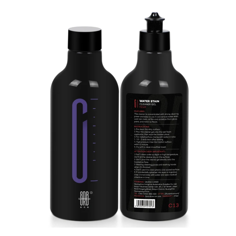 Professional Car Clean Products Gel Water Marks Remover Window Glass Stain Cleaner Removal C13