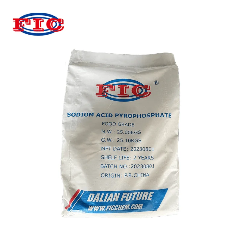 SAPP Food Grade 95% Sodium Acid Pyrophosphate Powder 25kg Bag Factory Price