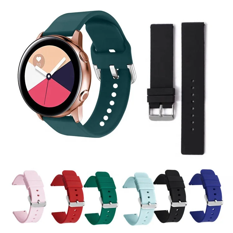 Watch Straps - Silicone Quick Release Soft Rubber Replacement Watch Bands - Multiple Colors