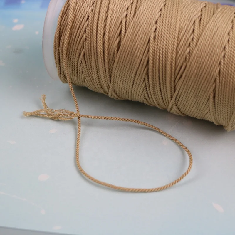 1 0 мм Ручная натибетская хлопчатобумажная нить для макраме плетеная веревка рукоделия кисточки бисероплетение