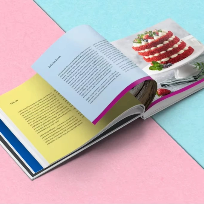 High end cheap price booklet printing brochure magazine custom book catalog brochure leaflet flyer printing