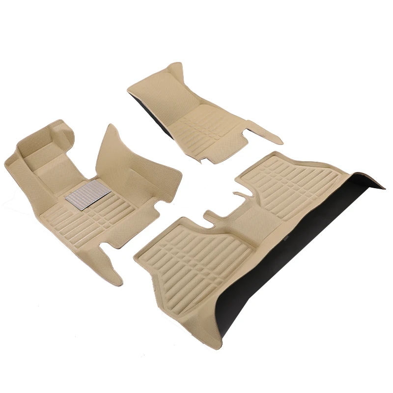 Chinese Factory Hot Selling vehicle interior accessories 5D pvc leather non-slip 5d car mats use for HAVAL H3