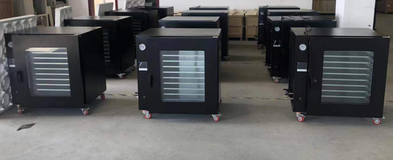 
Finest 7.8Plus BHO Vacuum Degassing Purging Oven w 5 Heated Shelves, St. St. Tubing & Valves 