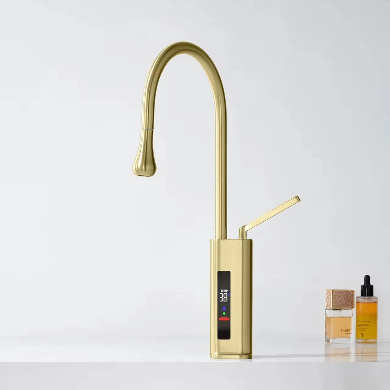 smart faucet Tankless Water Heater Faucet Sensor Intelligent kitchen sink faucet