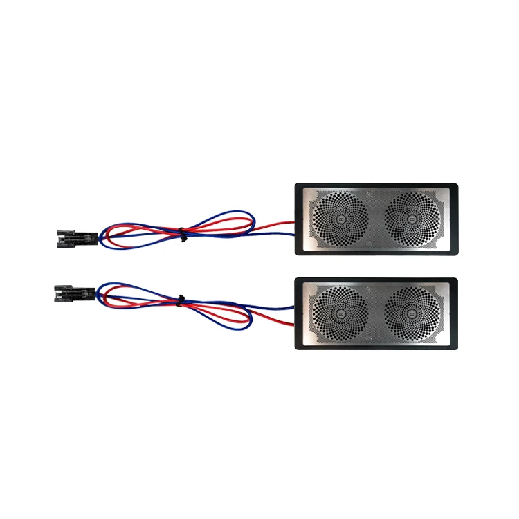 Touch switch with speaker for bathroom mirror Stereo speakers