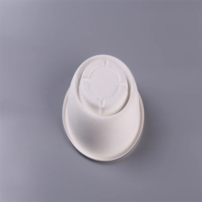 Biodegradable Sugarcane Pulp Molded  Disposable Paper Bowl