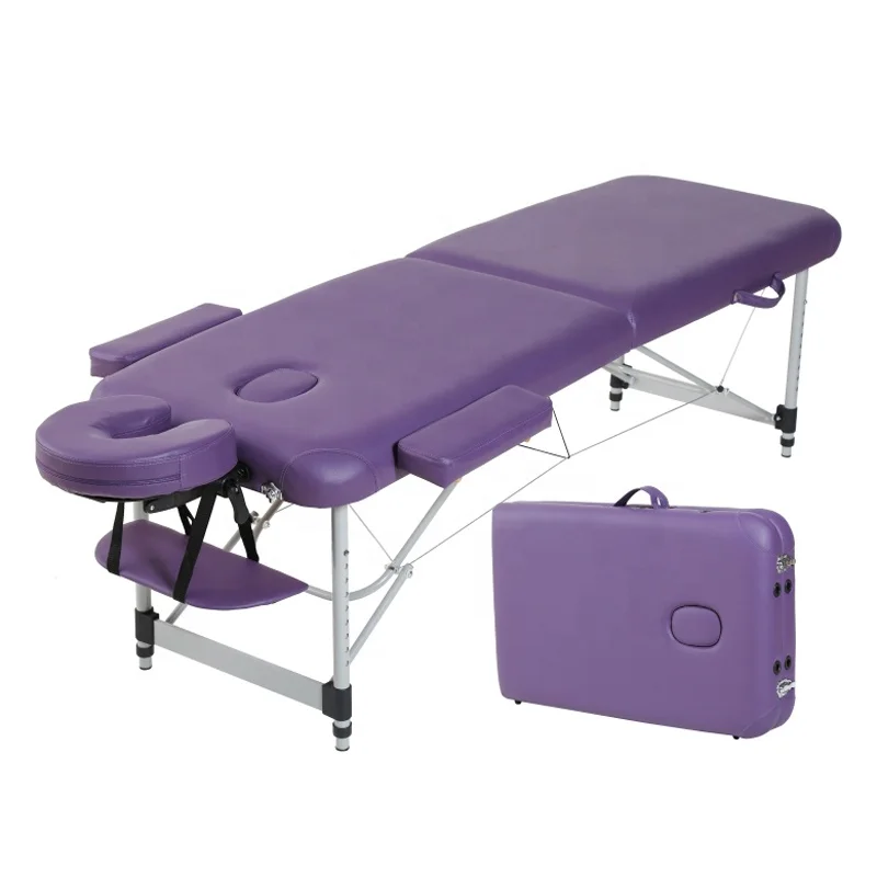 Professional Quality Memory Foam Massage Bed Cheap Beauty Salon Home Carrying Case Folding Portable