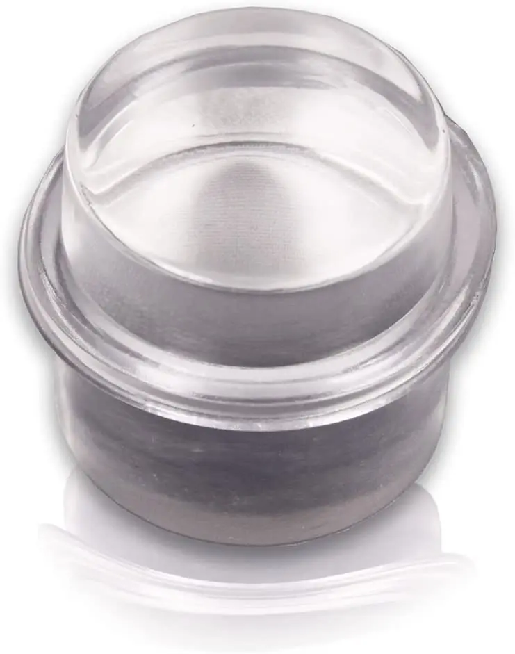 NEW clear hemisphere door stopper with hook/heavy duty door stoppers/high quality door stopper with screw