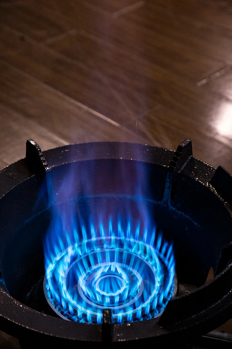 China manufacturers new arrival portable double ring lpg gas burners cast iron wok burner gas stove