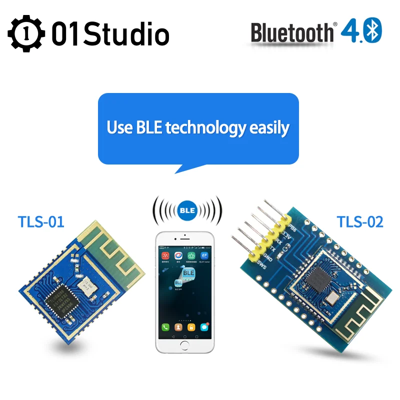 TLS-01 TLS-02 BLE Bluetooth 4.0 Uart Transceiver Transparent transmission Module