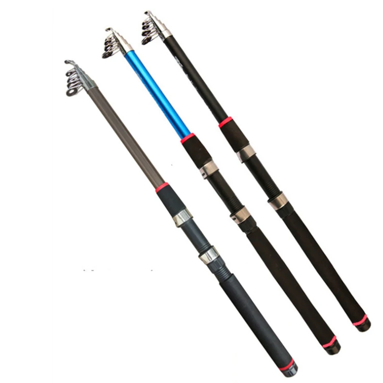 
Fish catching stick fiberglass telescopic sea fishing rod for sale 