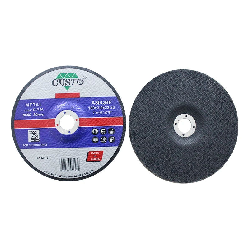 Hot Sell 7 Inch Fast Cut Ultra Thin Flat Reinforced Resin Cutting off Wheel Disc Disk for Metal Steel Iron