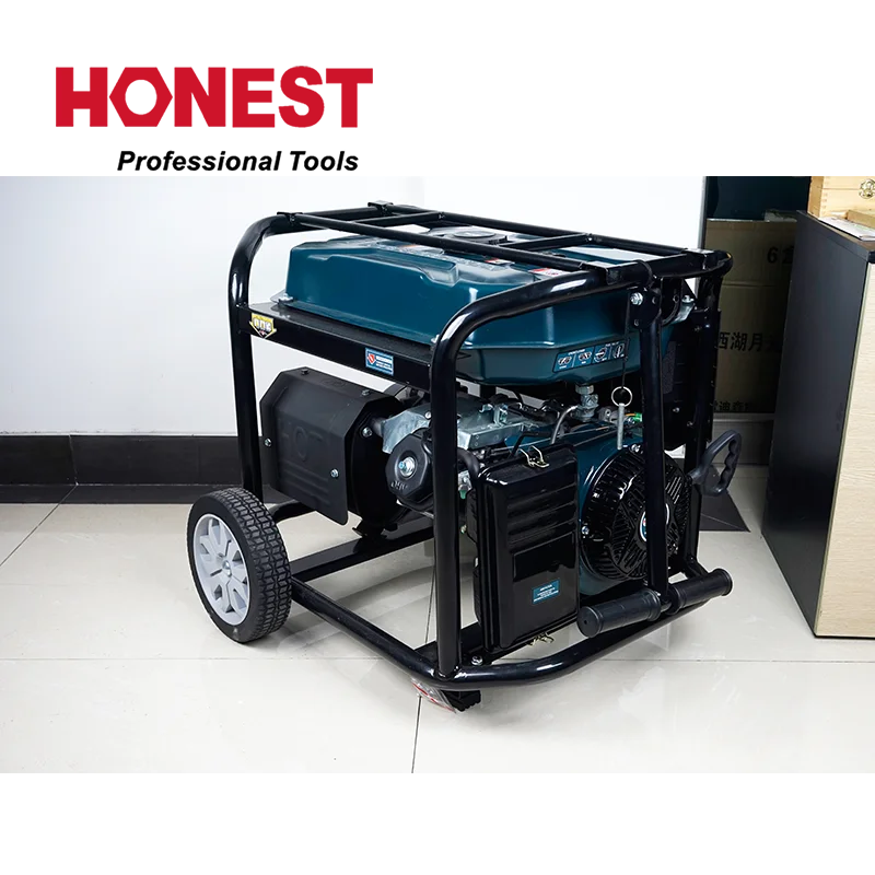 Новый дизайн 5.5kw 25L портативный для аварийного резервного 15hp дома применение мощность генератор бензин