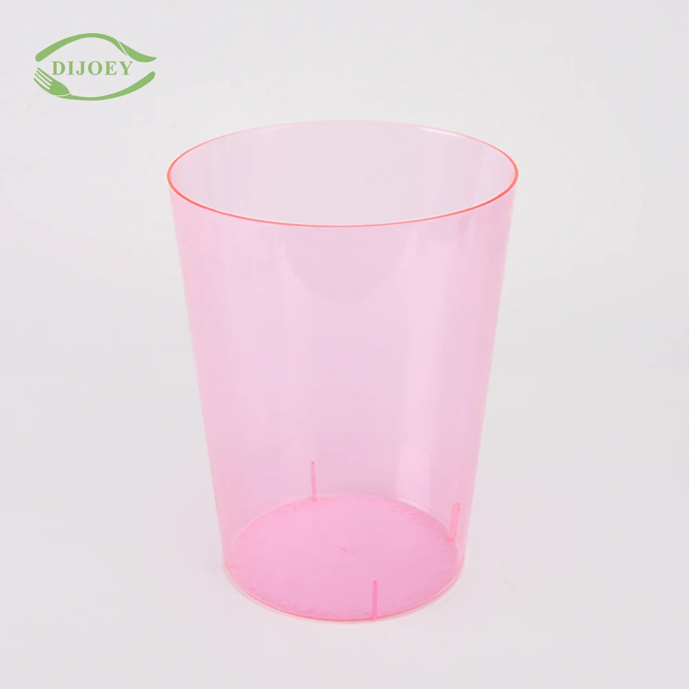 Disposable tableware manufacture champagne custom plastic ice bucket