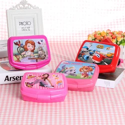 Cheap school children plastic storage food container sandwich lunch box kids