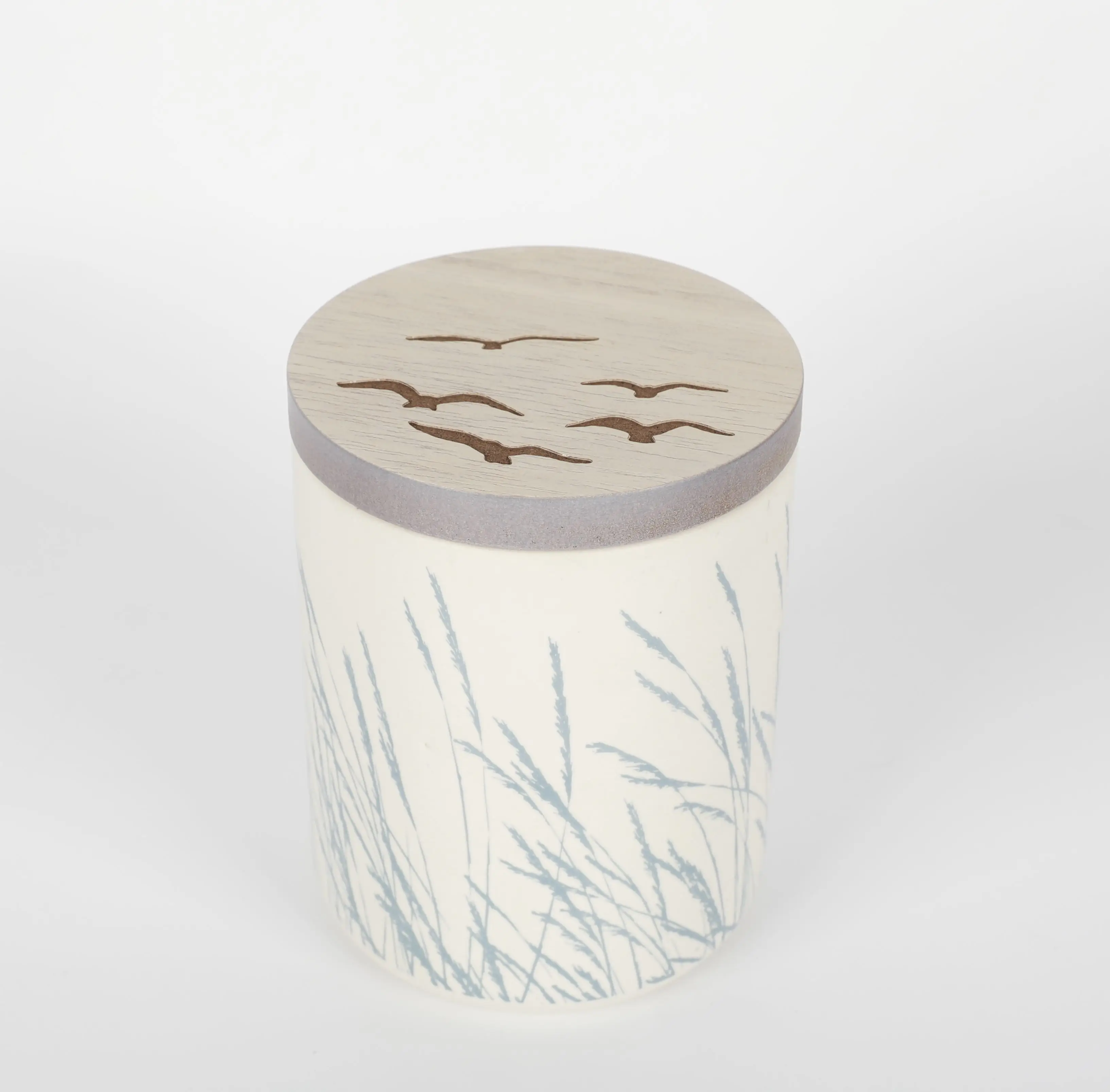 Custom Engraving Logo Airtight Wood Caps For Beer Can Glass Storage Camdle Lid Candle Jars With Bamboo Wooden Lid