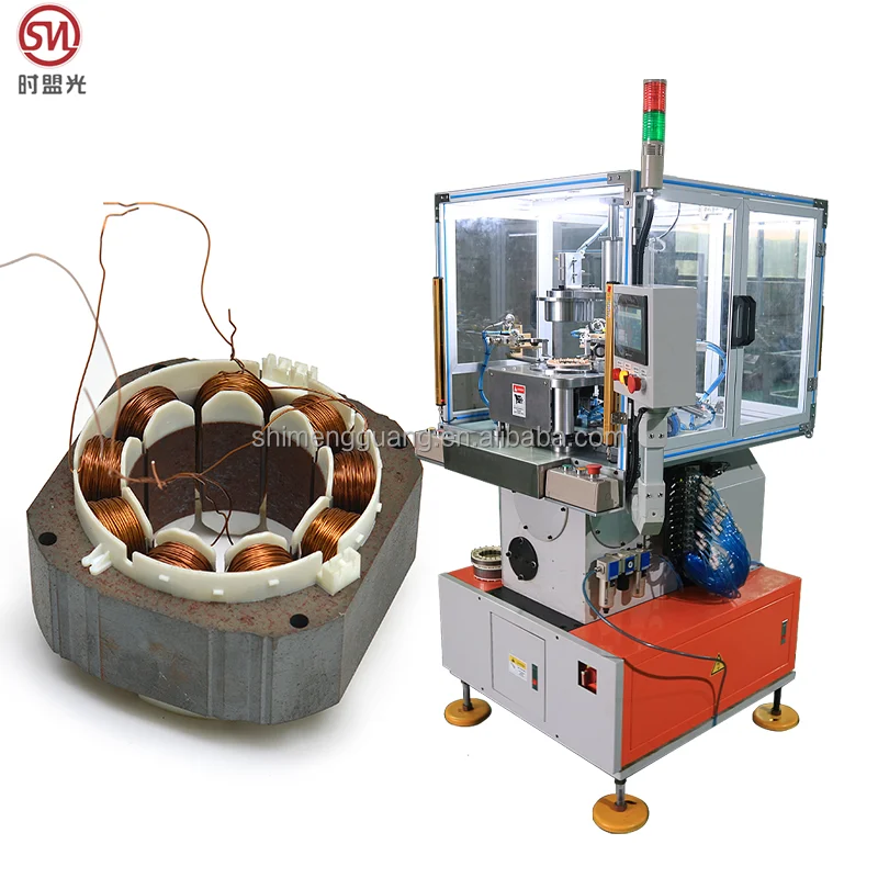SMG Full Automatic Motor Coil Winding Machine Electric Motor Coiling Winding Machine Toroidal Armature Coil Winding Machine