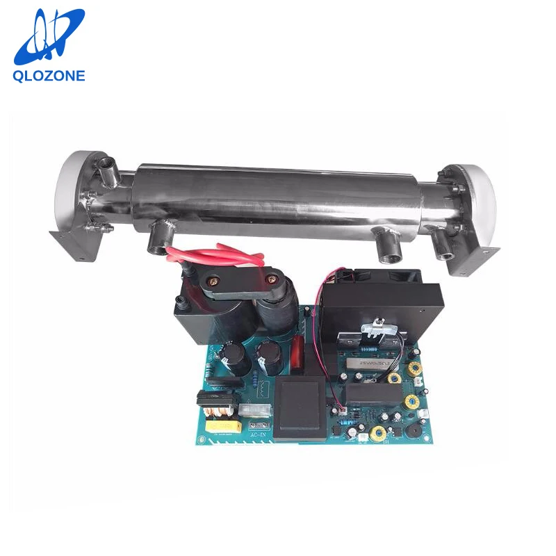 Adjustable concentration power supply and ozone tube for ozone generator