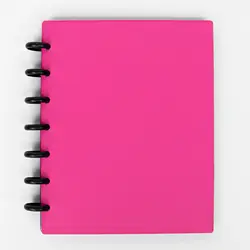 Paper  Mushroom Button 4 pocket  Reinforce Easy Carry Binder for School Office Business File Folder