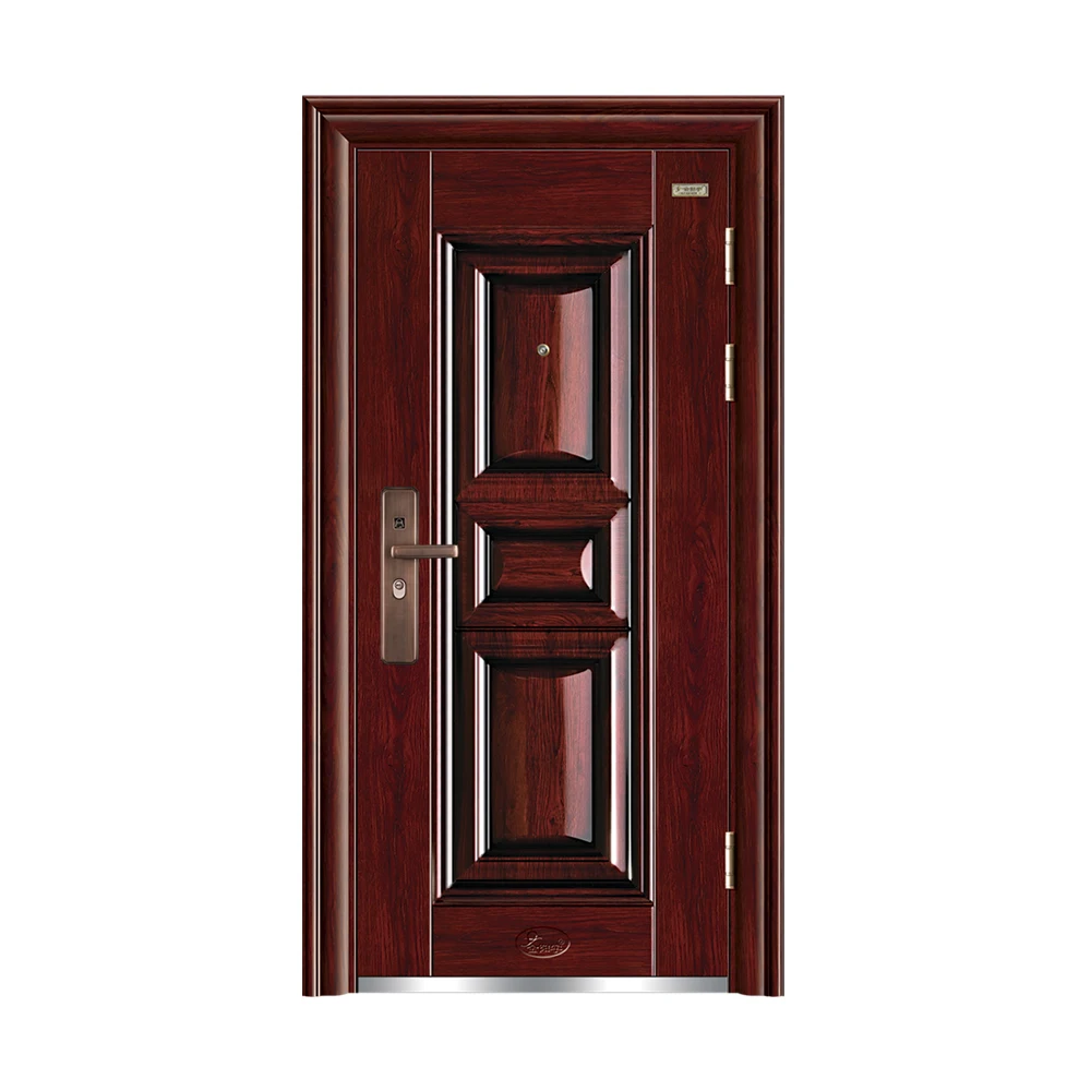High quality classic design steel security doors residential surface fancy security door