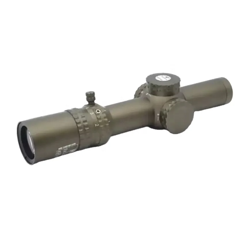 Тактическая оптическая Ночная фокусировка Nf Atacr1-8x24ffp прицел телескоп для охоты первая фокальная плоскость с алюминиевым основанием красный точечный