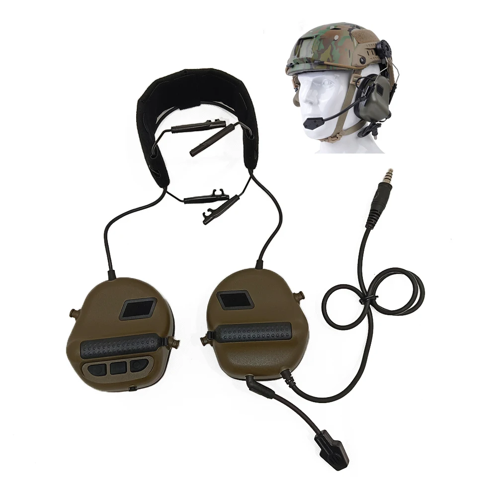 Sturdyarmor Industrial Noise Cancelling Protective Headphones Eletronic Ear Muffs Earmuff Tactical Earmuffs For Fast Helmet