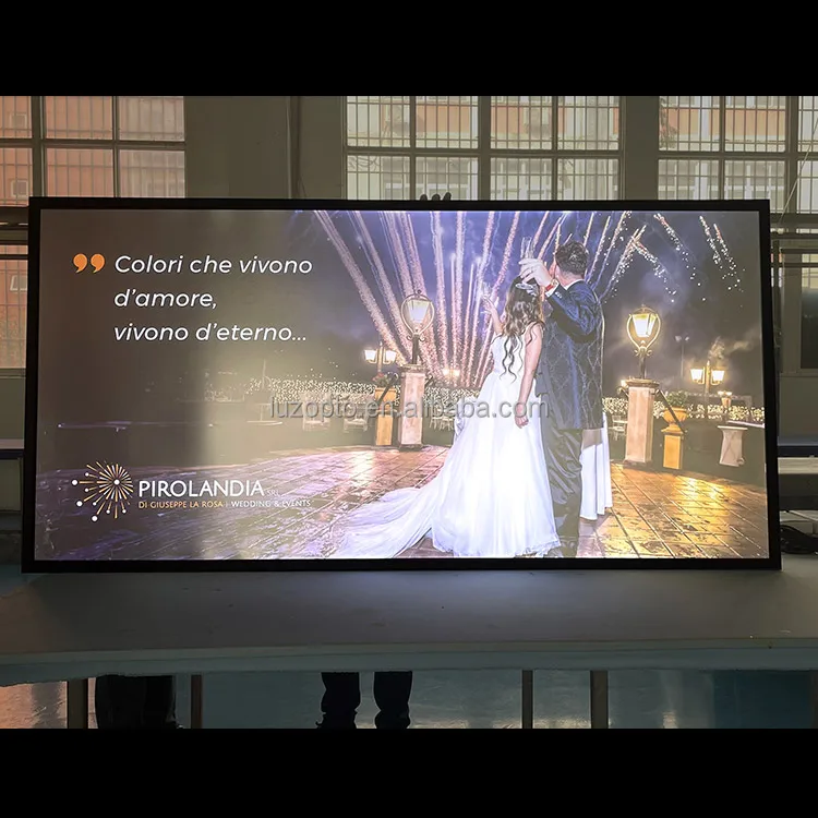 pop crystal led light box 36x48 ultra thin snap frame poster box light frame led