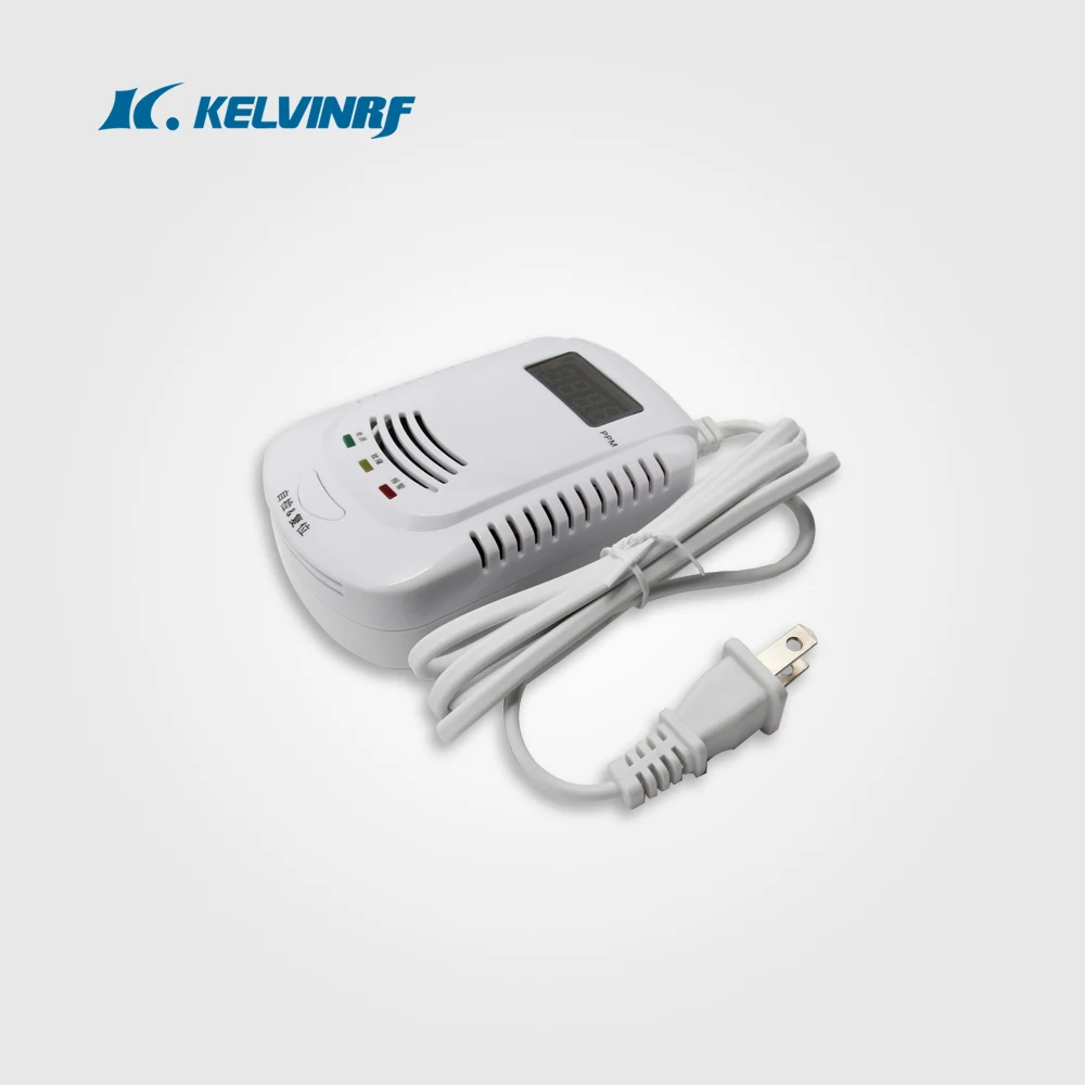 Беспроводной AC90V-240V Мини экран человеческими голосовыми и детектор угарного газа для домашней безопасности сигнализация kly-cq808com