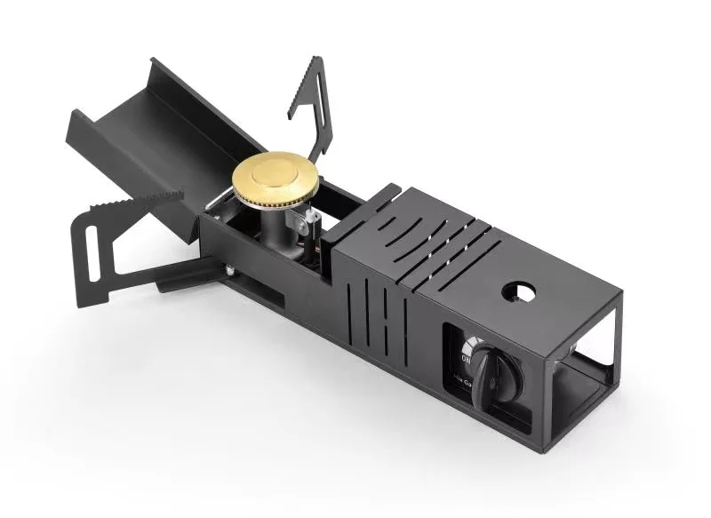 2023 hot selling Outdoor Portable mini gas stove Camping Hiking BBQ stove gas Ultralight Adjustable gas stove