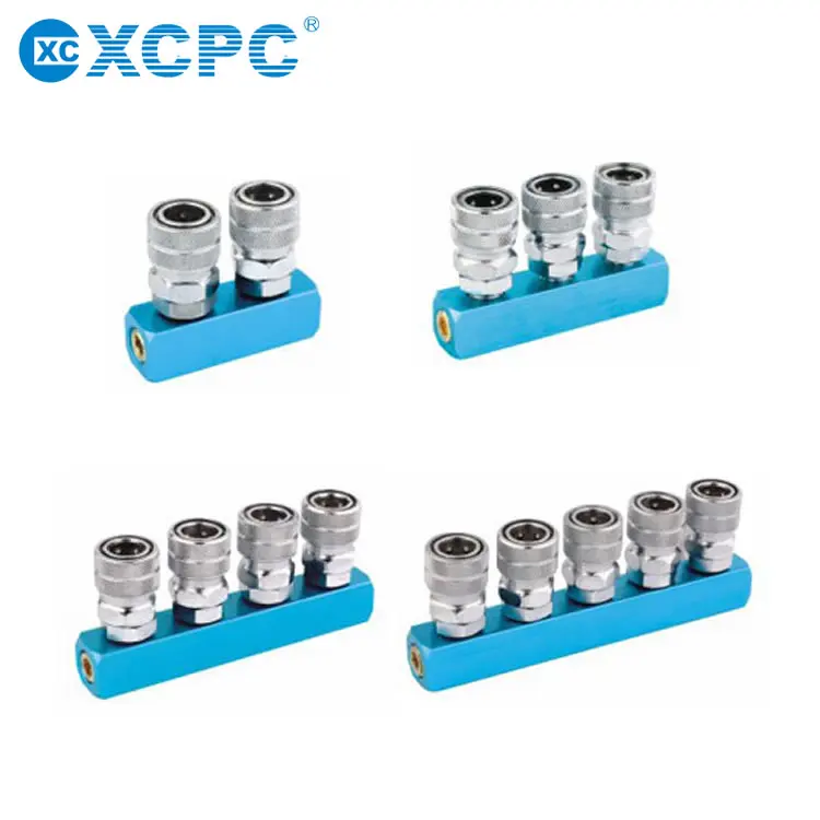 Профессиональный производитель завод высокое качество пневматические фитинги Железный multipass быстрый соединитель