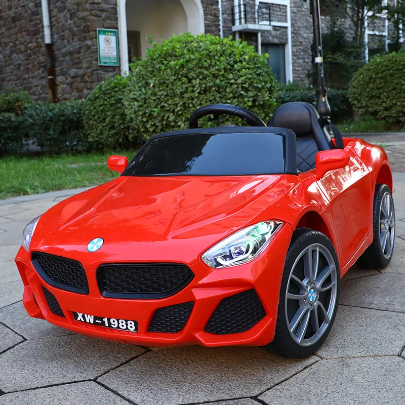 
2021 new Wholesale infant electric four-wheeler can sit remote control car swing buggy baby toy car remote controler car 