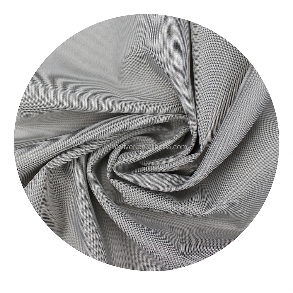 BLOCK EMF  Anti Radiation Silver Fiber Fabric Conductive