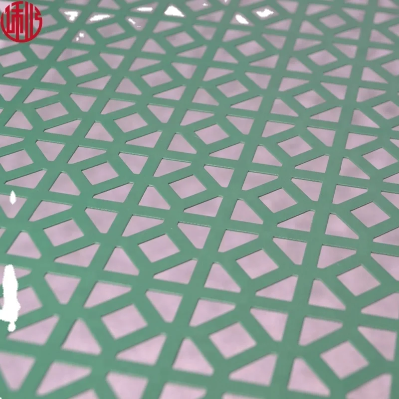 Outdoor furniture Perforated metal raw material aluminium mesh craft decorations