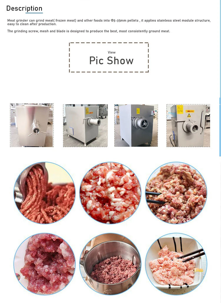 Промышленная электрическая мясорубка