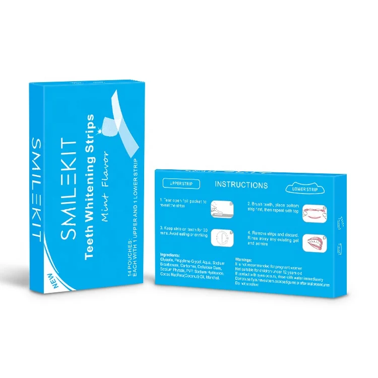 Factory Manufacture High Quality 28 Pcs 3D 2022 High Quality Teeth Whitening Strips