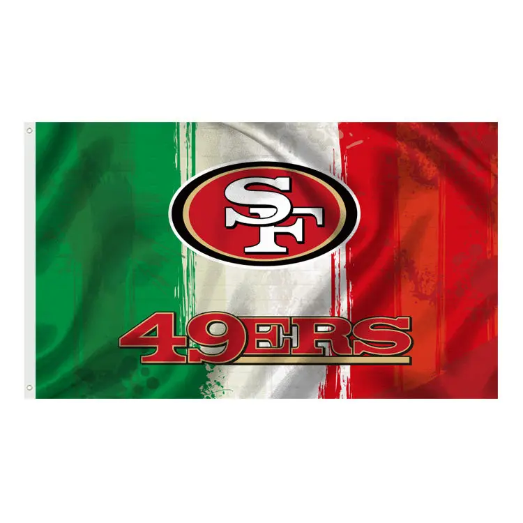 Wholesale Price Durable Digital Printing Outdoor American Football Custom Sports Flag