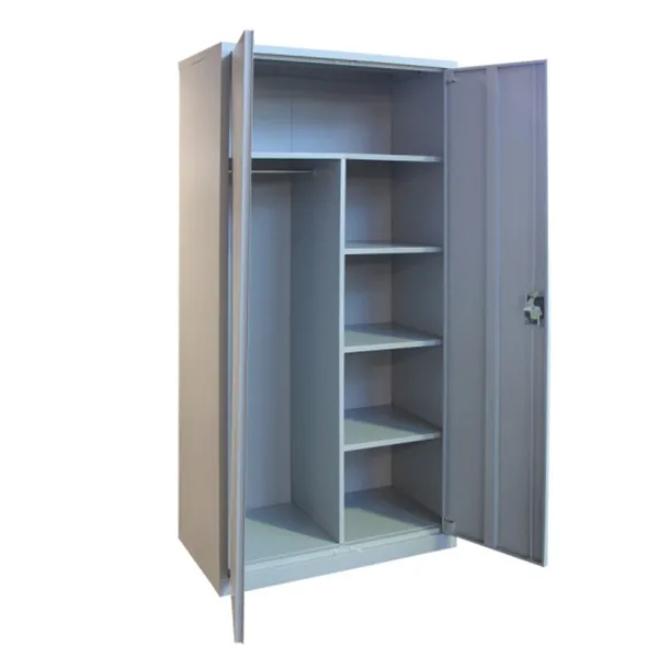 Large capacity bedroom furniture 2 door metal wardobe prices metal almirah