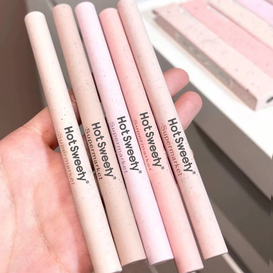 Automatic Creamy Face Makeup Nude Vegan Lipstick Waterproof Pigment Lip Liners Pencil Custom Private Label Lip Liner Pencils